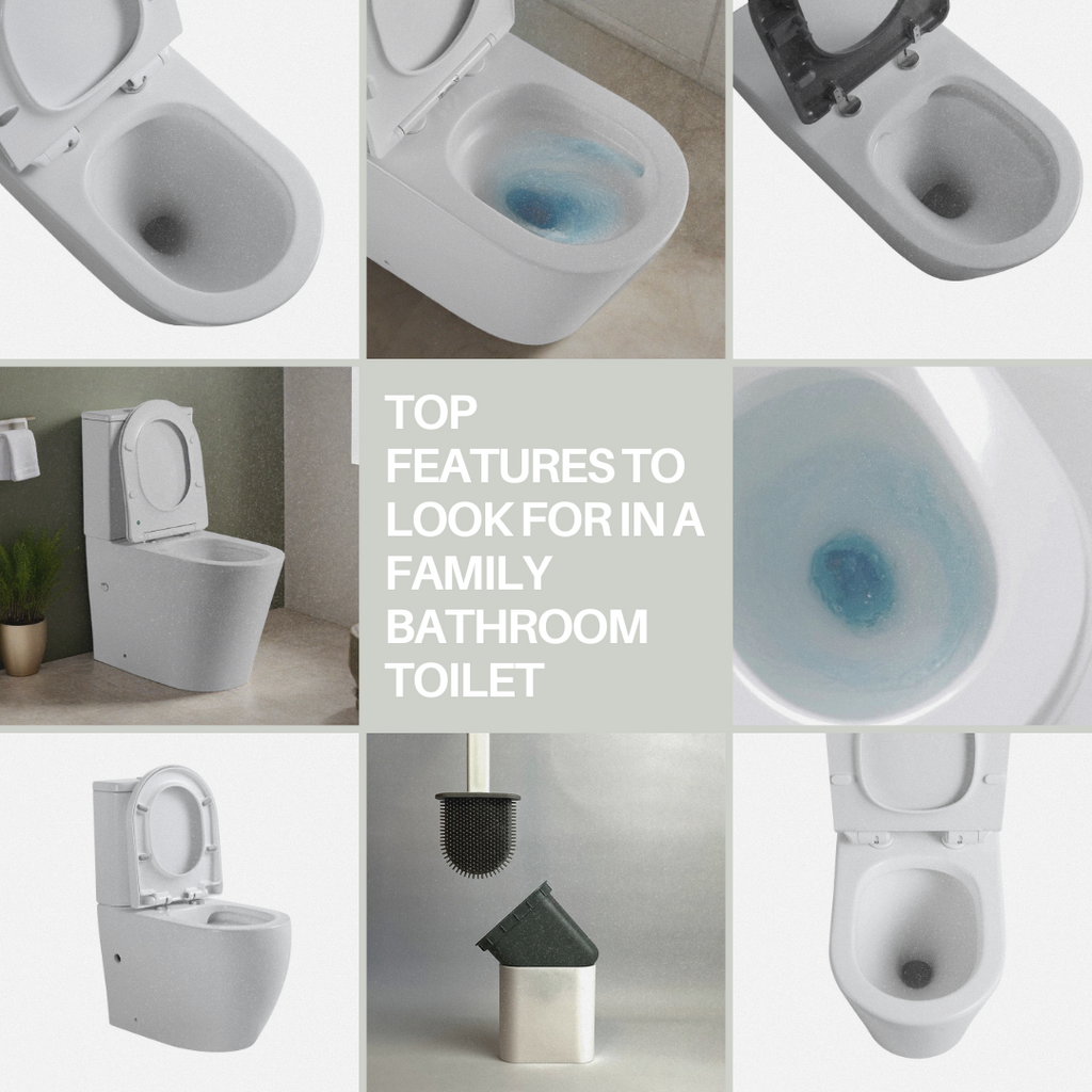 Top Features to Look for in a Family Bathroom Toilet