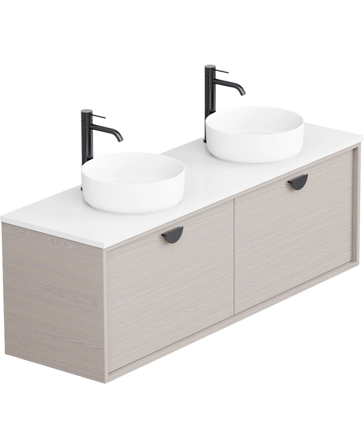 Half Moon - 1500mm - Double Basin