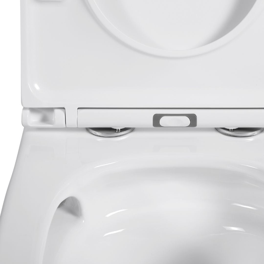 Torrent Rimless Toilet Suite in Gloss White