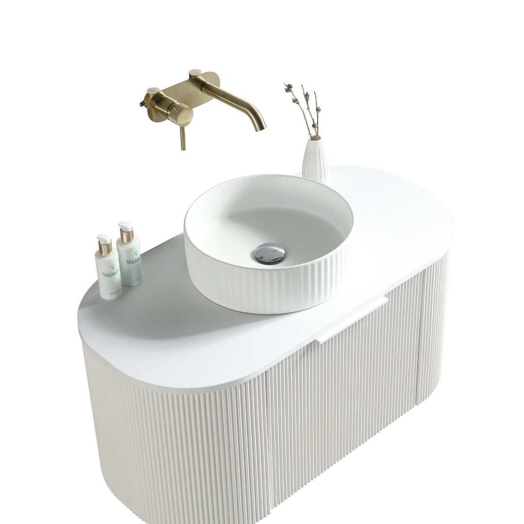 Scanalato Vanity 900x460x400 Matte White