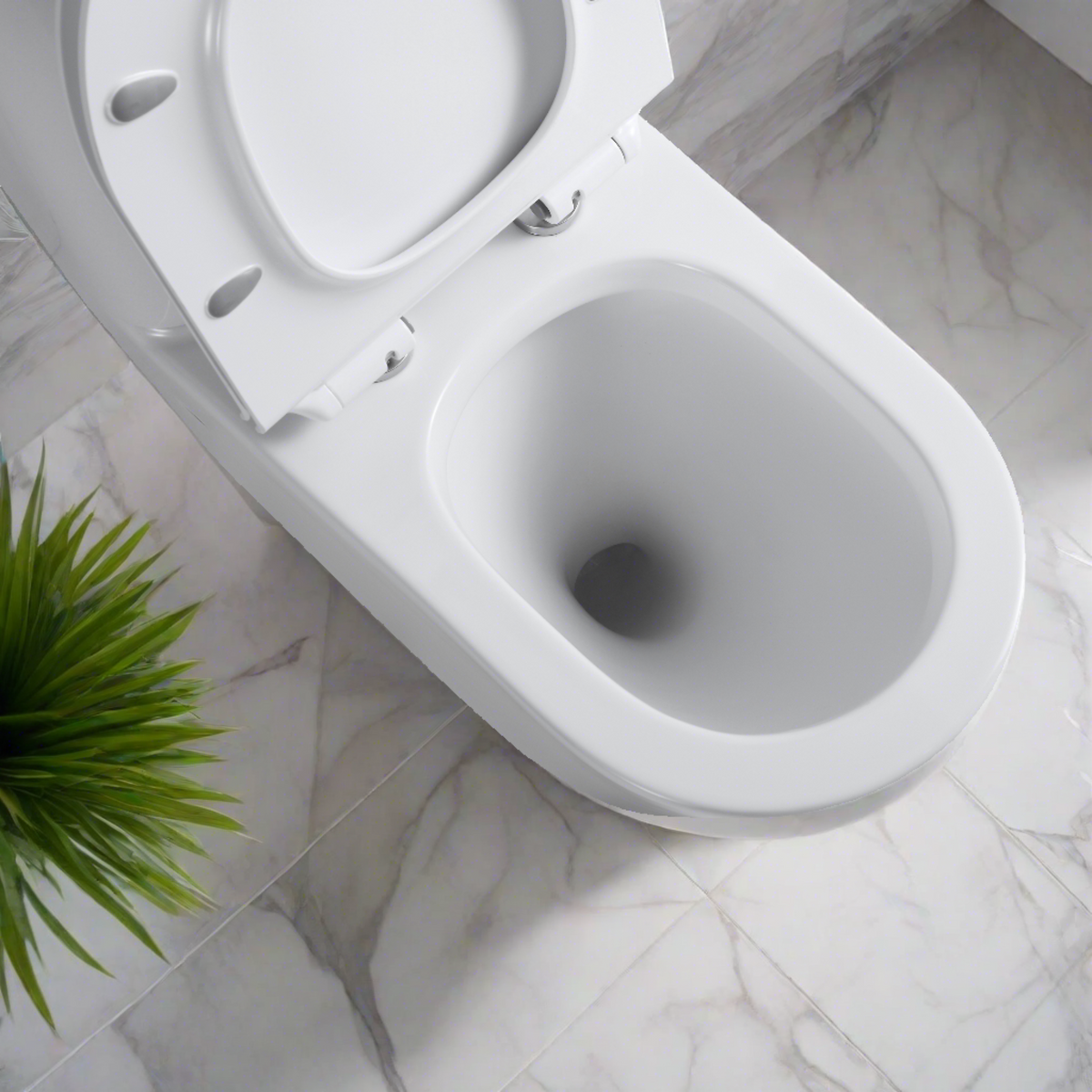 Tornado V.2 Back-to-Wall Toilet Suite in Gloss White