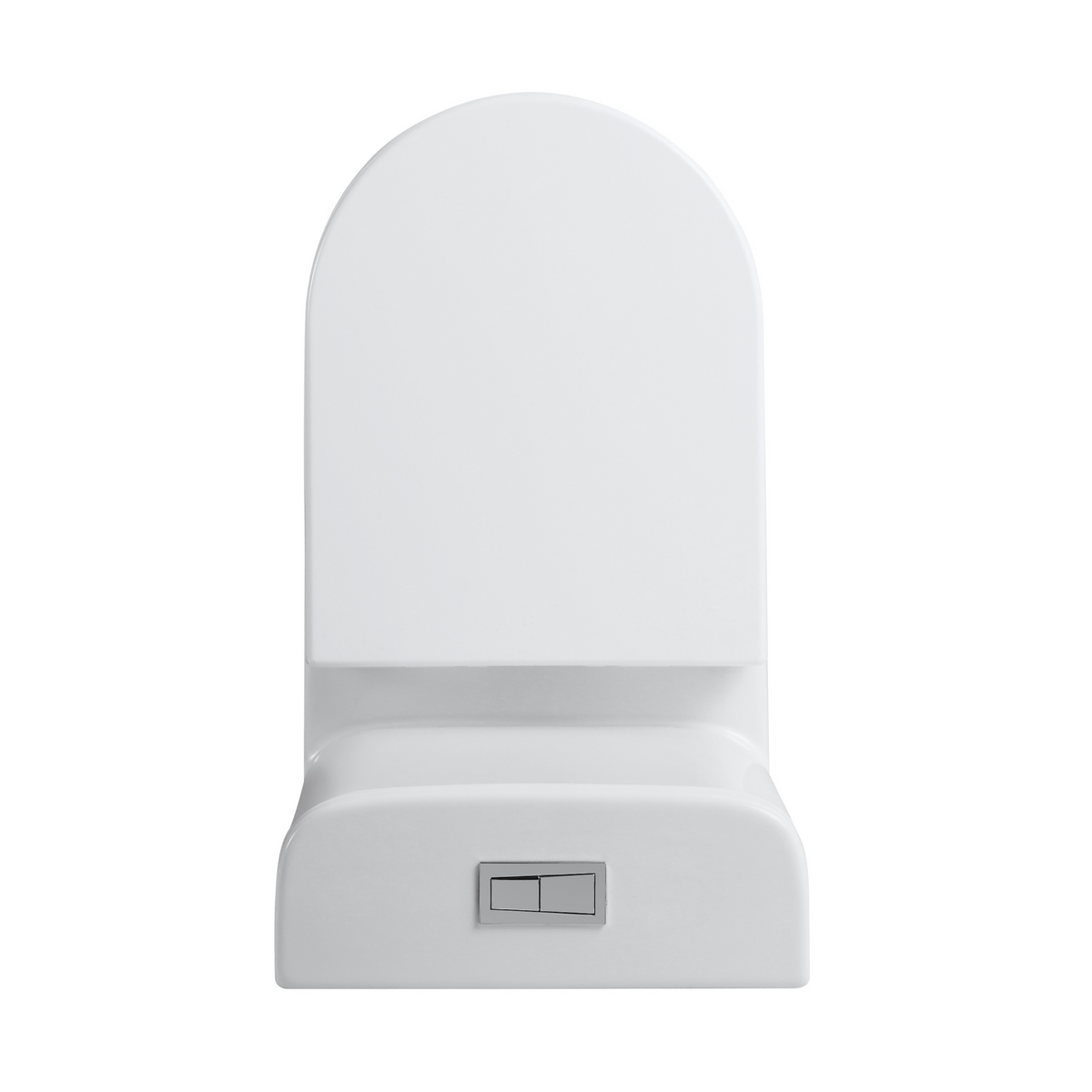 Mini Cyclone Back-to-Wall Toilet Suite in Gloss White