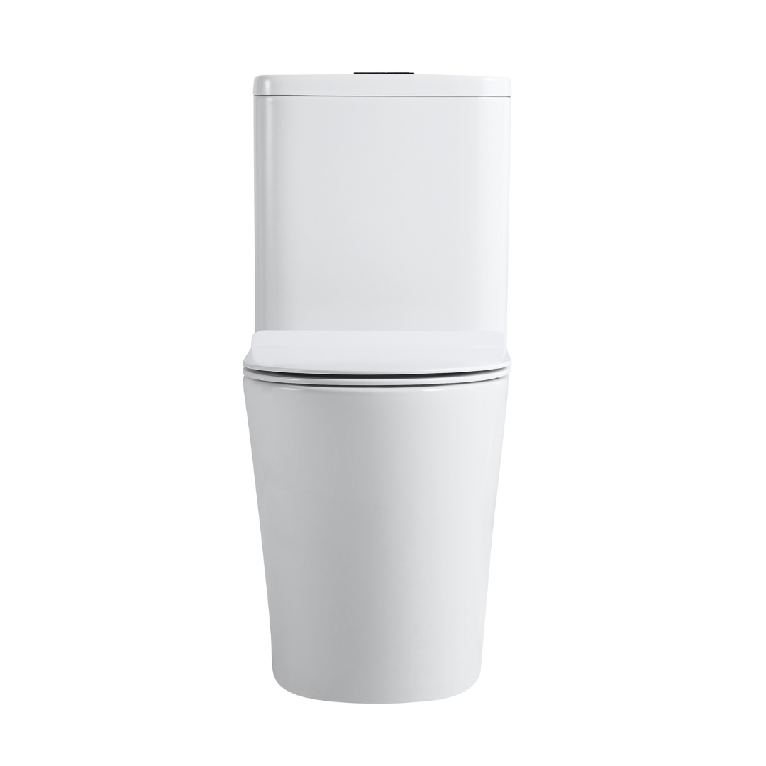 Tornado V.2 Back-to-Wall Toilet Suite in Gloss White