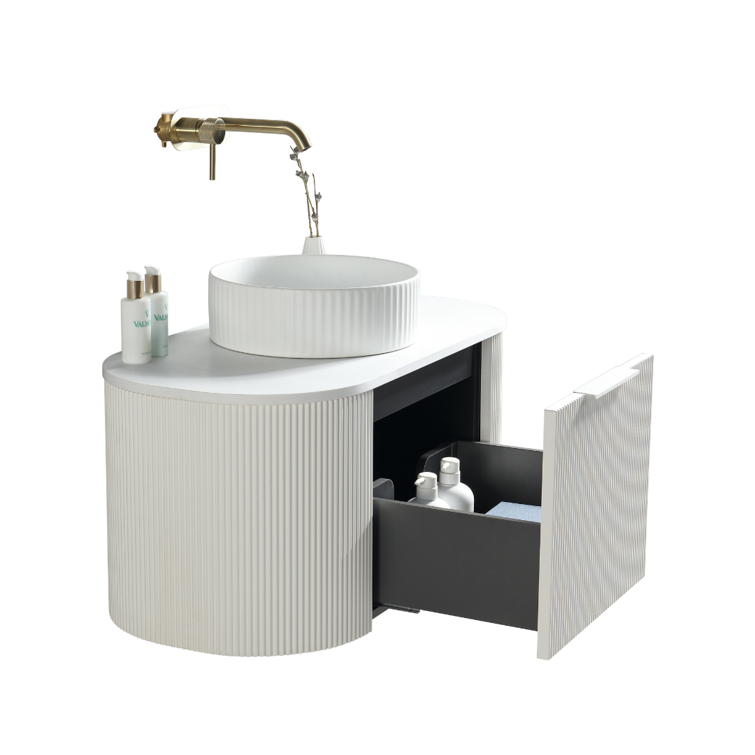 Scanalato Vanity 900x460x400 Matte White