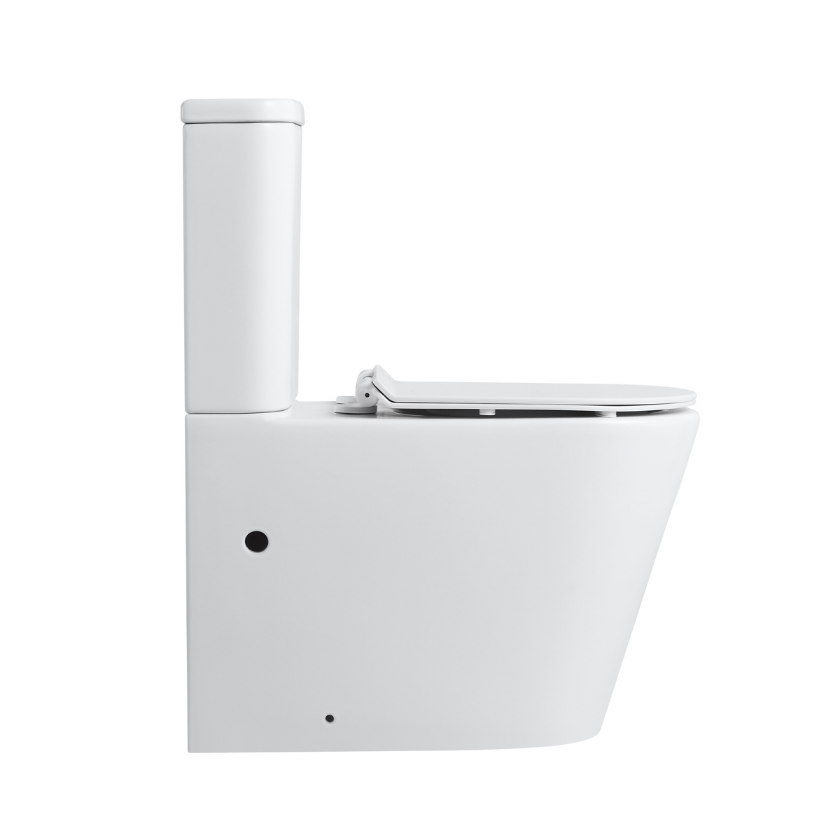 Tornado V.2 Back-to-Wall Toilet Suite in Matte White