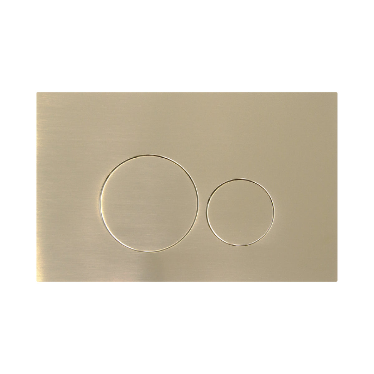 Niche Wall Hung Full Kit with Round Brushed Nickel Push Plate