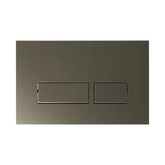 Niche Wall Hung Full Kit with Square Gunmetal Push Plate