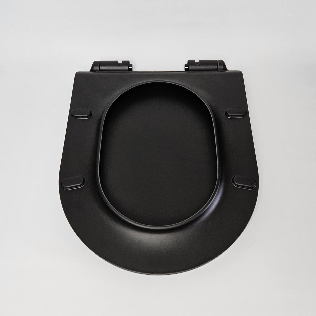 Slim Seat Cover - Toilet Seat - Matte Black
