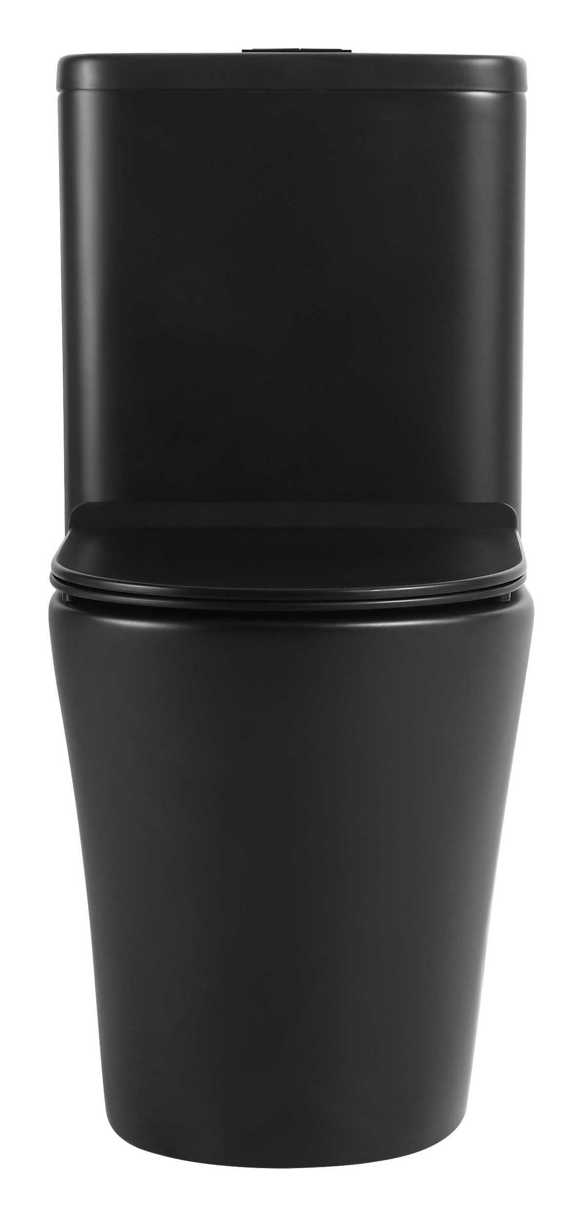 Tornado V.2 Back-to-Wall Toilet Suite in Matte Black