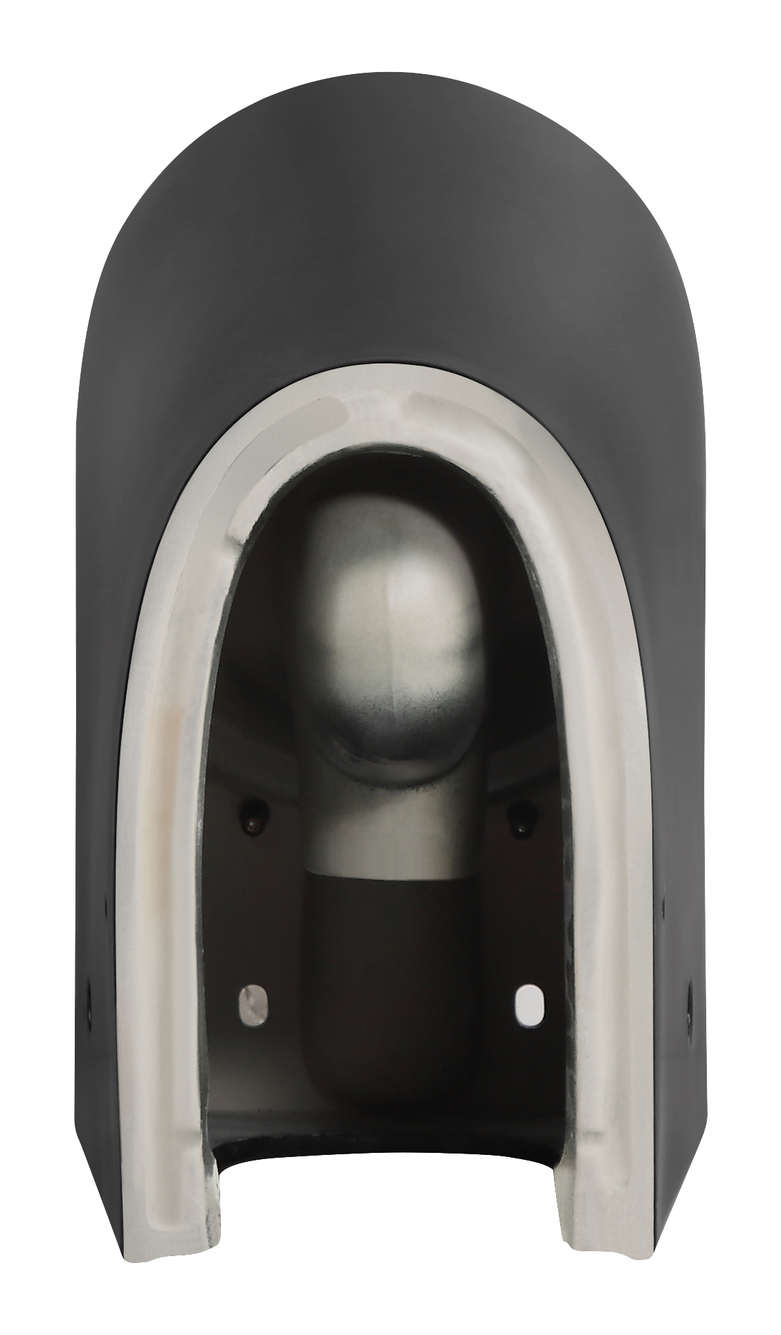 Tornado V.2 Back-to-Wall Toilet Suite in Matte Black