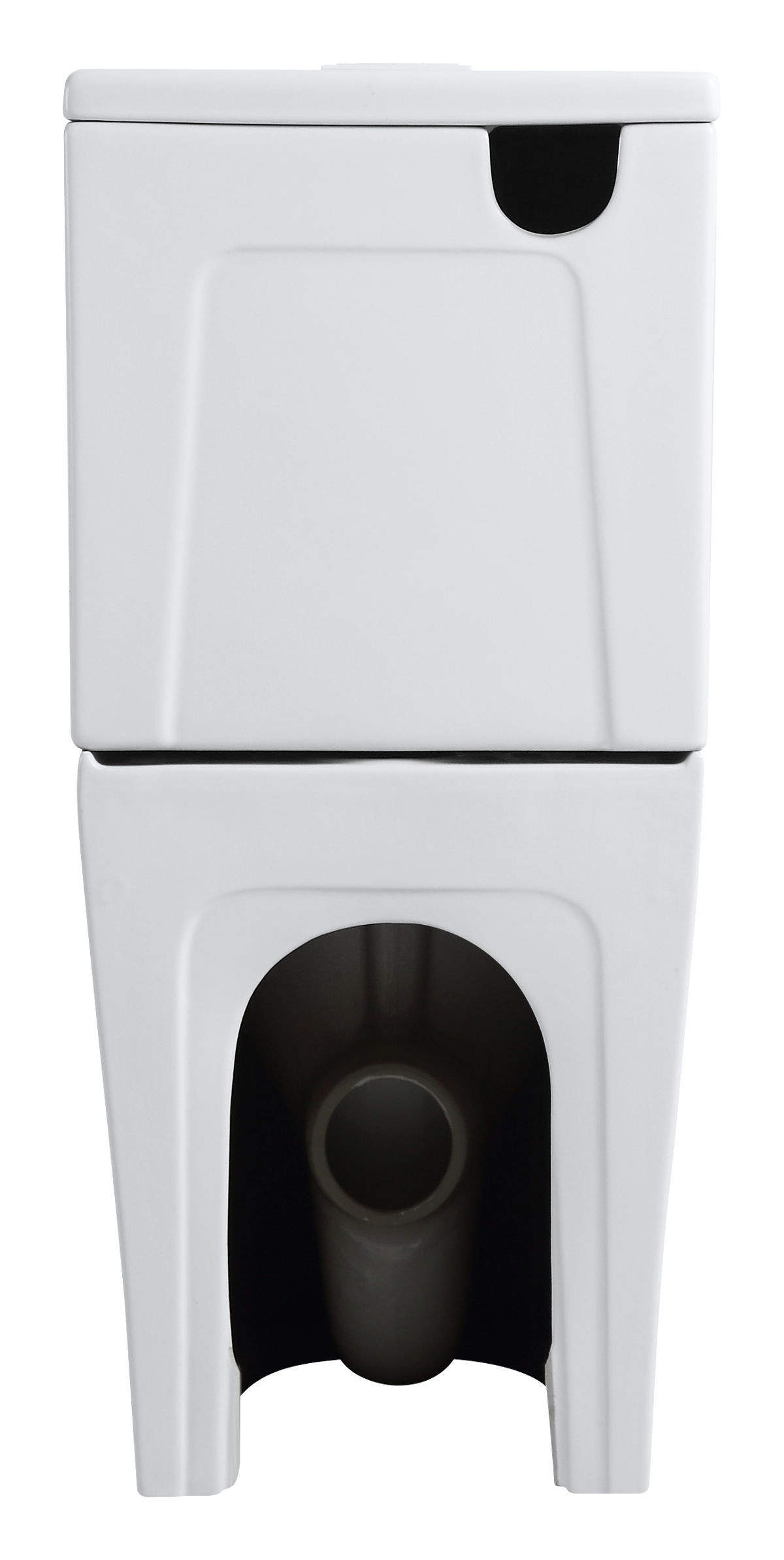 Tornado V.2 Back-to-Wall Toilet Suite in Matte White