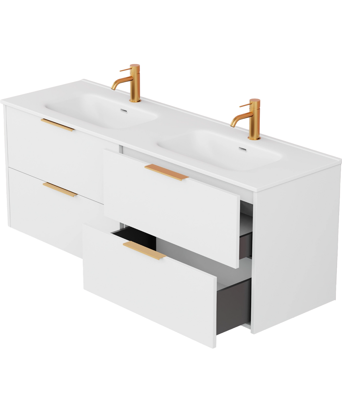 Vexa  - 1500mm - Double Integrated Basin