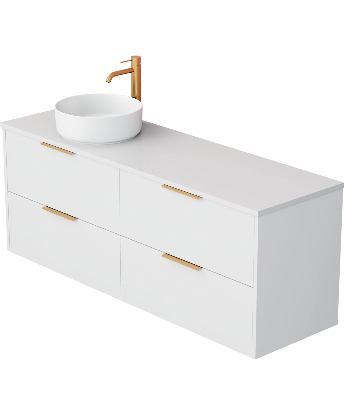 Vexa - 1500mm - Left Offset Basin