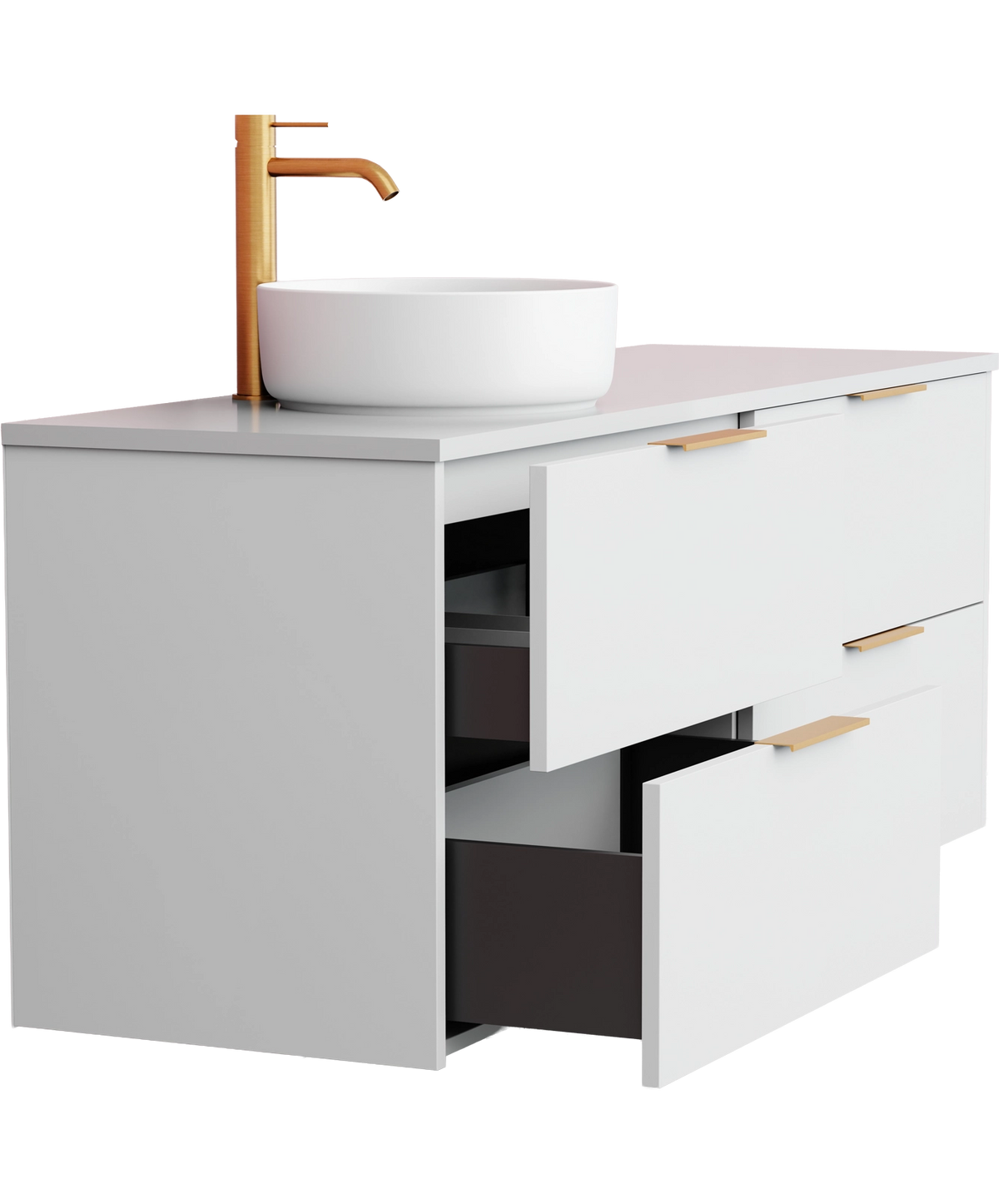 Vexa - 1500mm - Left Offset Basin