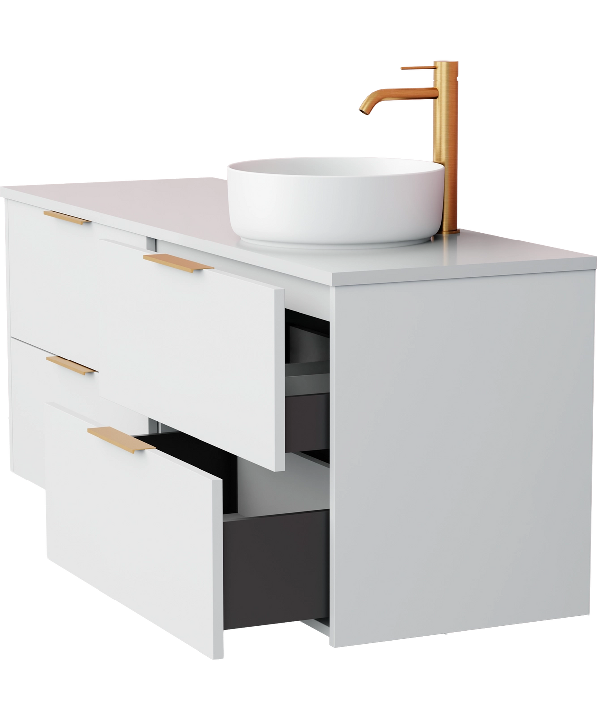Vexa - 1500mm - Right Offset Basin