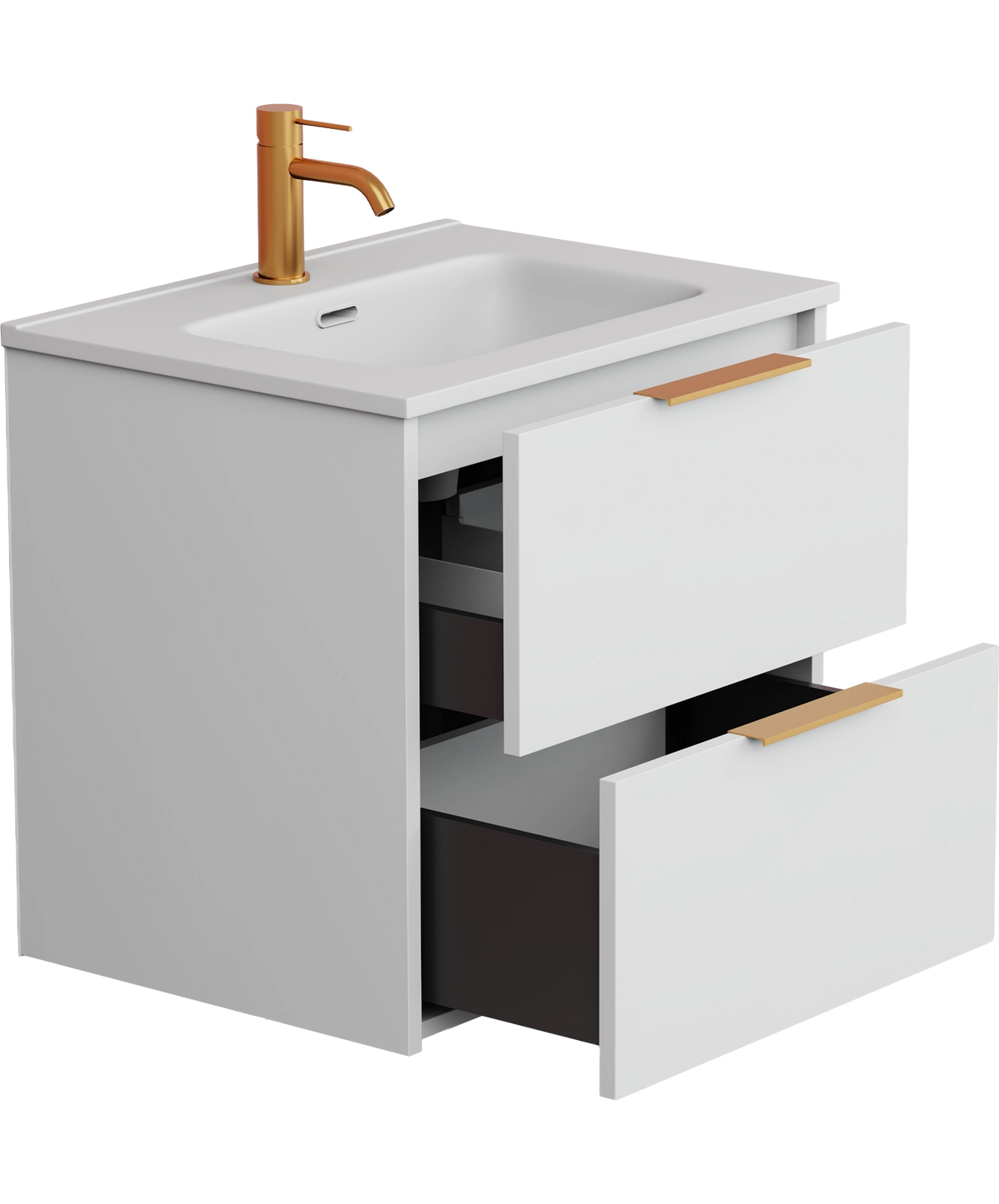 Vexa - 600mm - Centre Integrated Basin