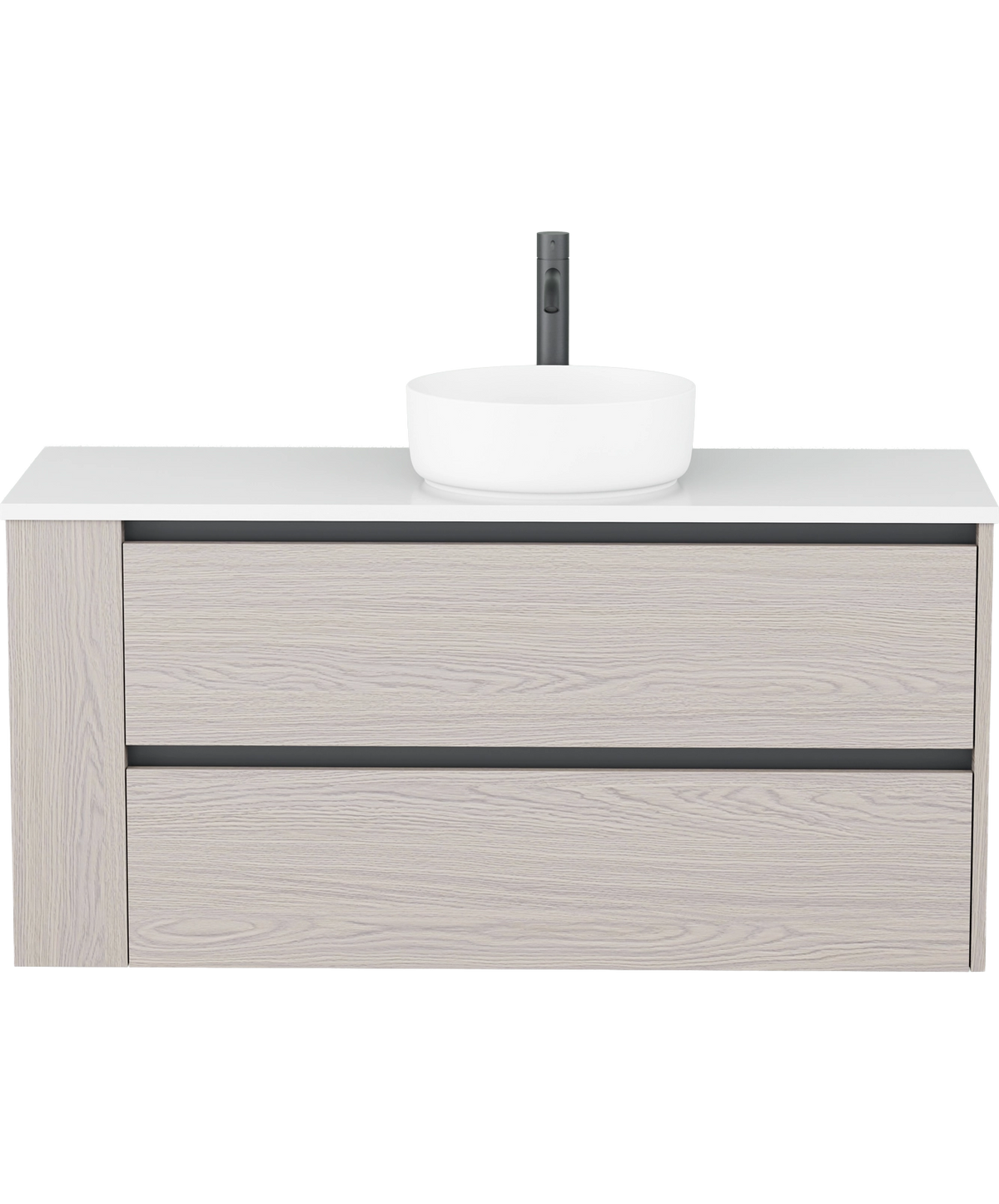 Zeon - 1200mm - Centre Basin - Left Shelf