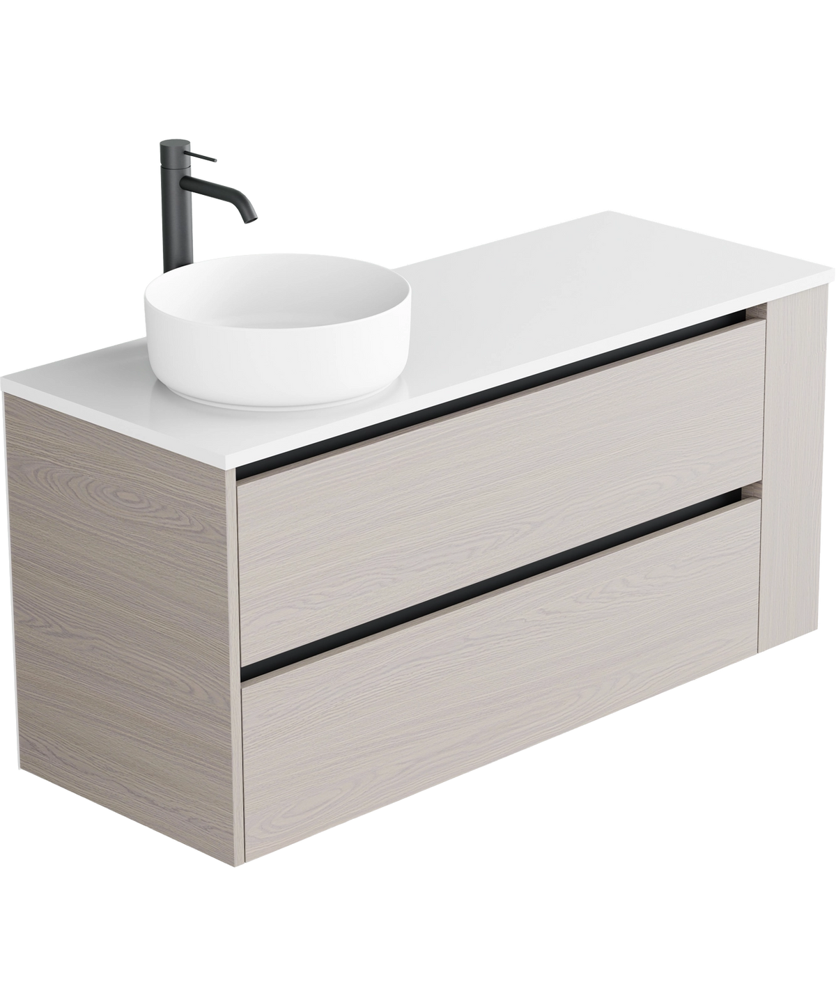 Zeon - 1200mm - Left Offset Basin