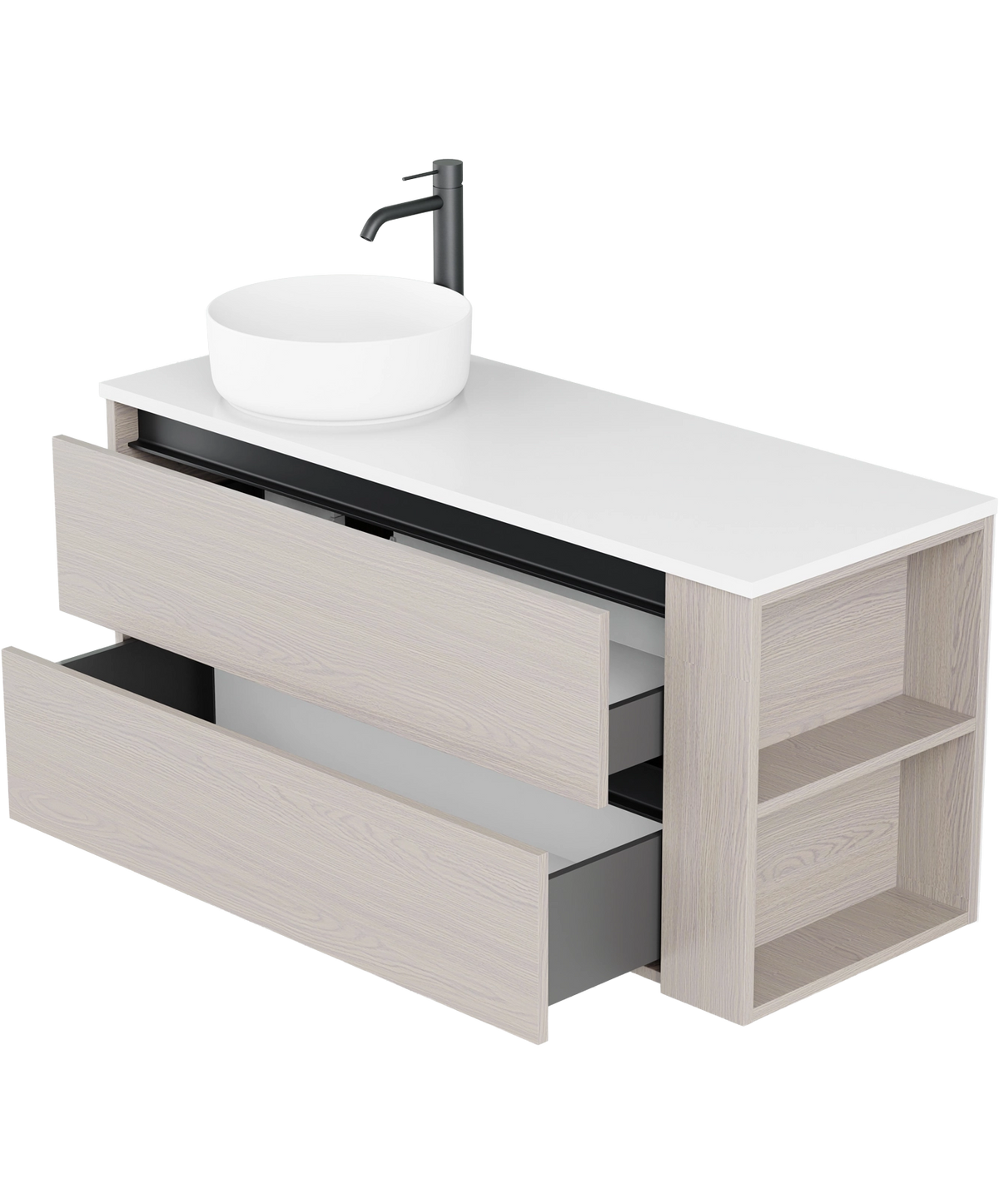 Zeon - 1200mm - Left Offset Basin