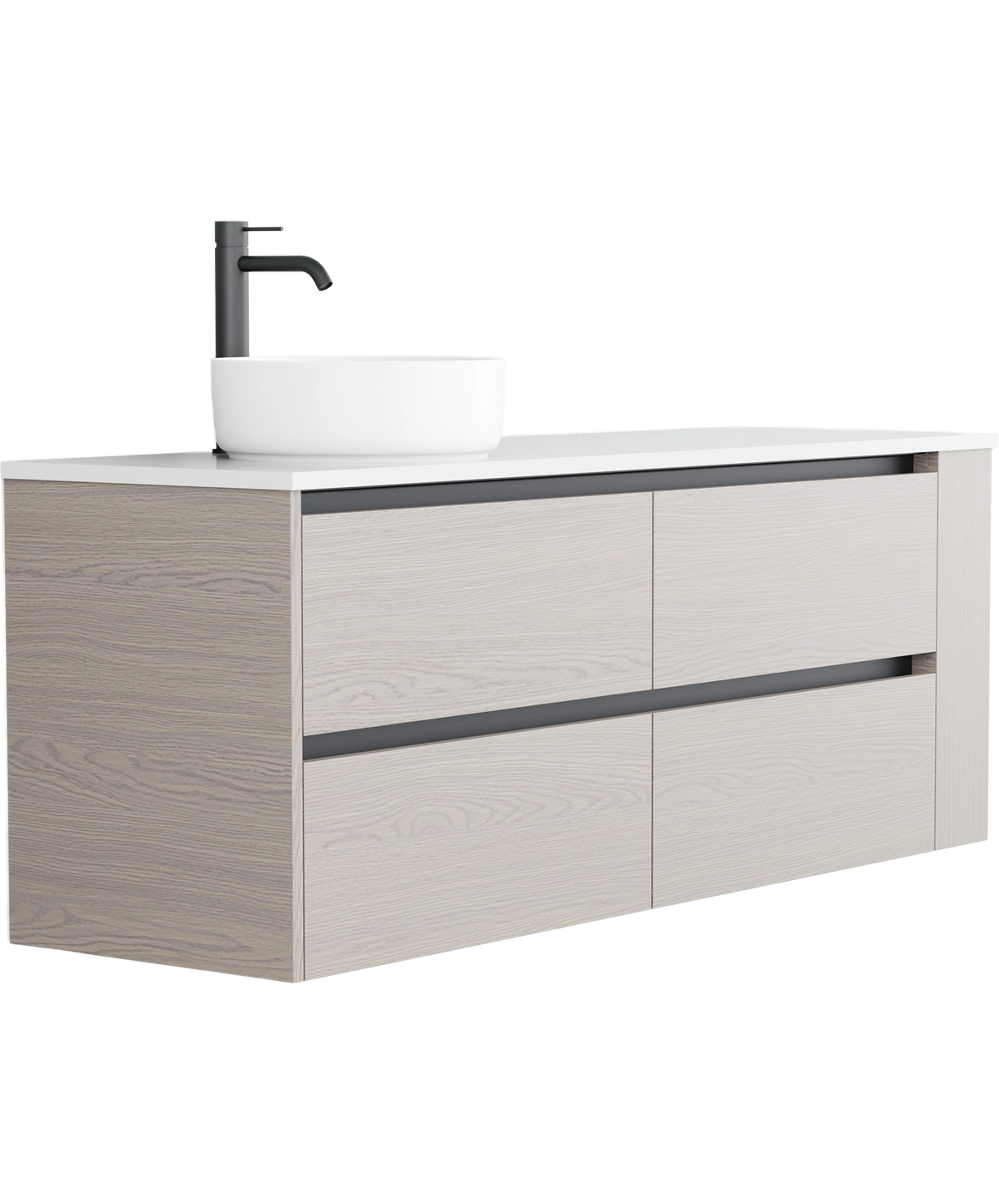Zeon - 1500mm - Left Offset Basin