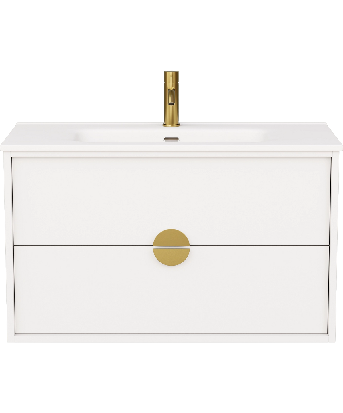 Full Moon - 900mm - Centre Integrated Basin