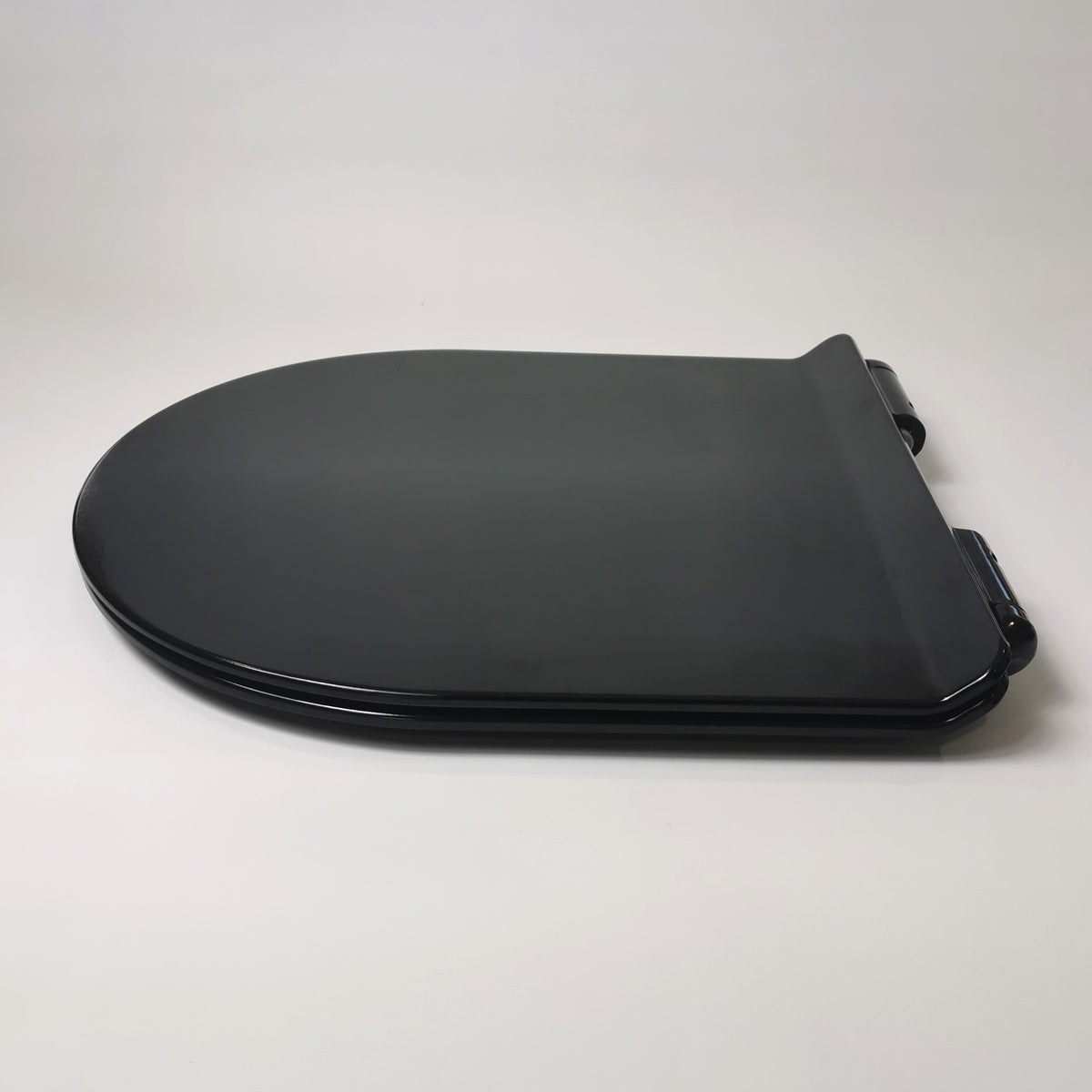 Slim Seat Cover- Toilet Seat - Gloss Black
